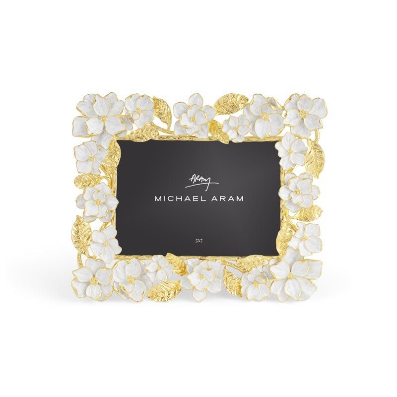 MICHAEL ARAM Frame Gardenia Sculpted 5x7 MICHAEL ARAM Frame Gardenia Sculpted 5x7