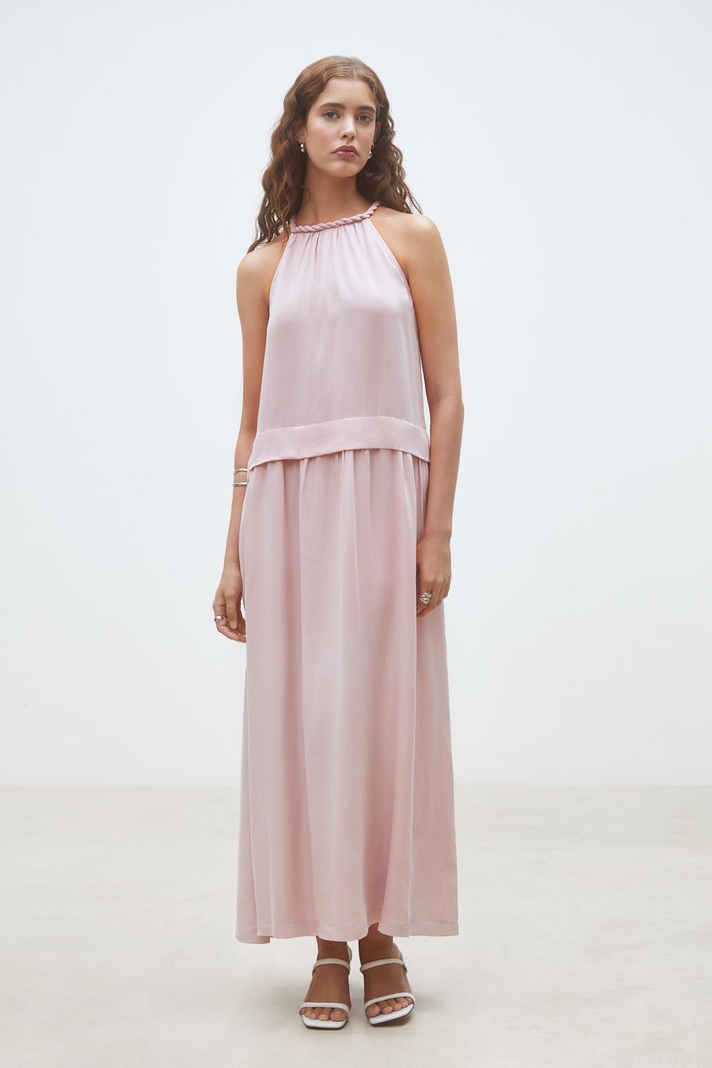 SUNCOO Colombe Dress Rose