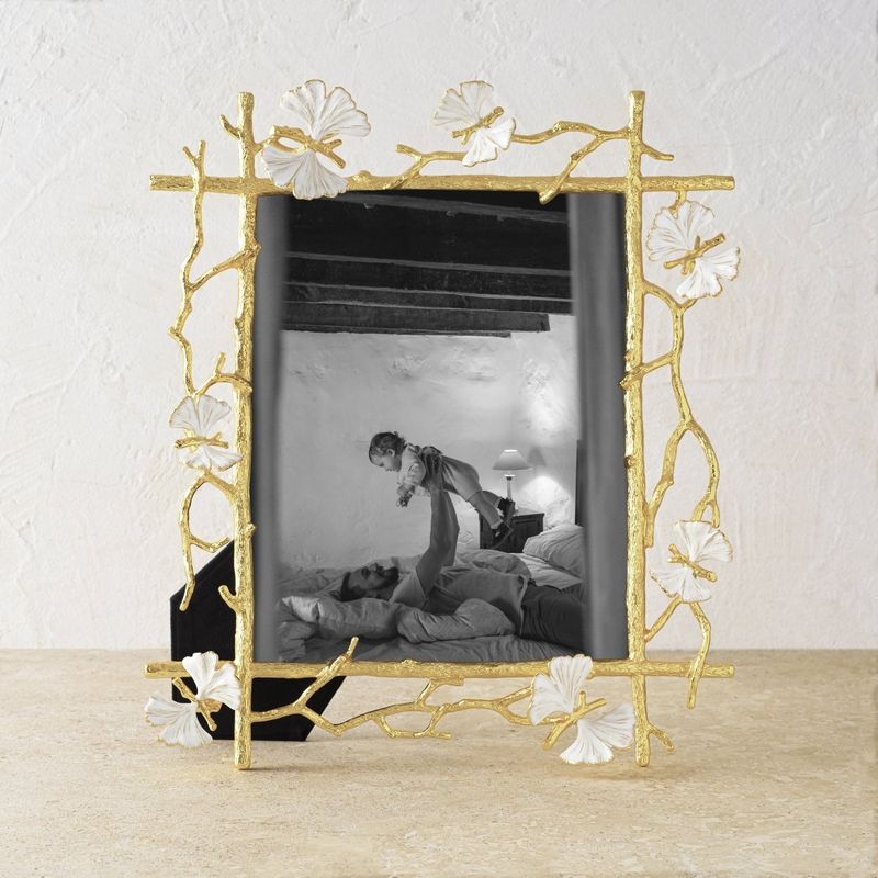 MICHAEL ARAM Butterfly Ginkgo gold 8x10 frame