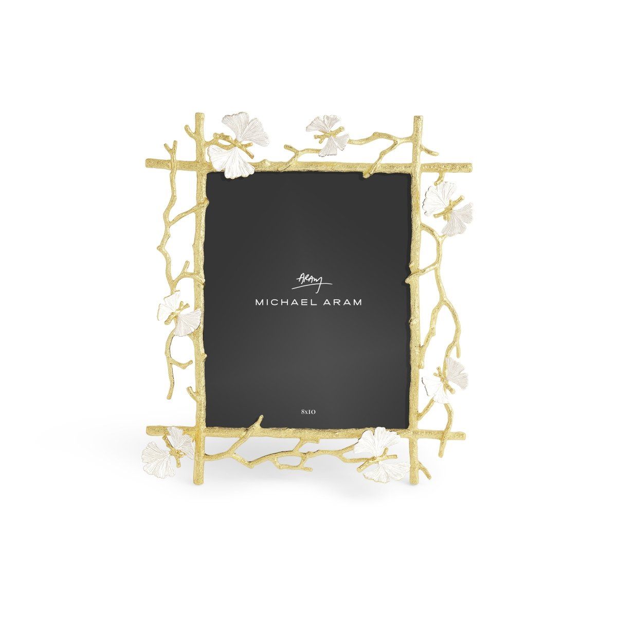 MICHAEL ARAM Butterfly Ginkgo gold 8x10 frame