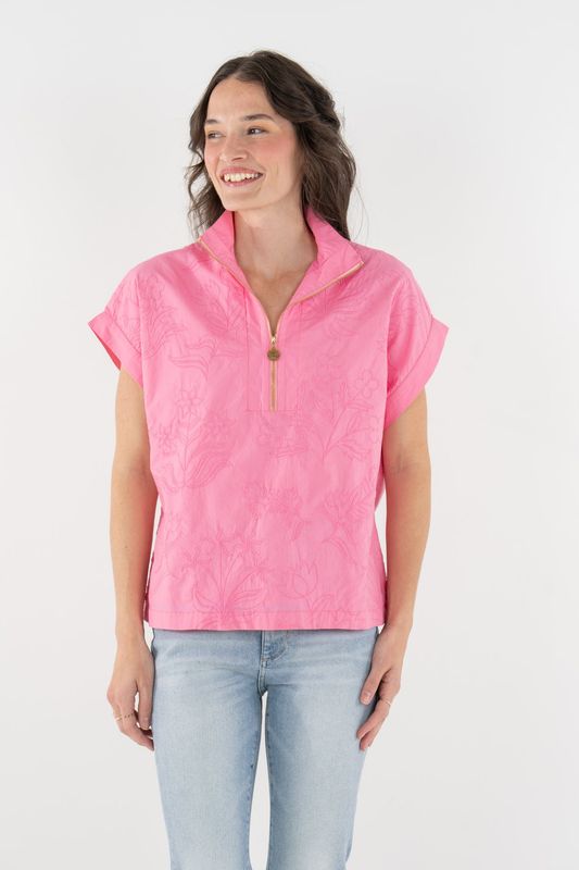 EMILY MCCARTHY Poppy Pullover Rose"