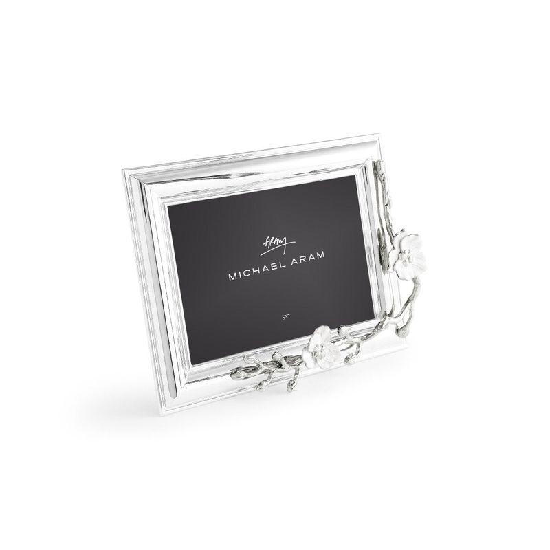MICHAEL ARAM Silver Orchid 5x7 frame