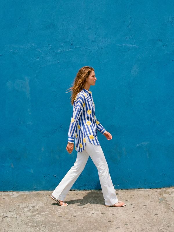 VILAGALLO Limonada Linen Shirt