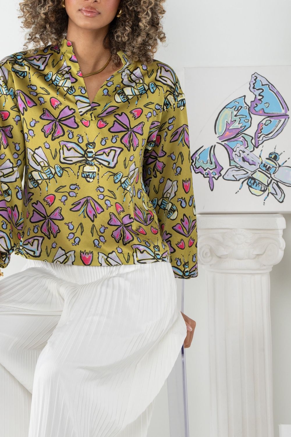 EMILY MCCARTHY Lolli Top Dutch Bee