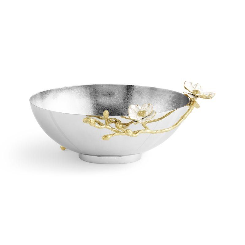MICHAEL ARAM Orchid low oval medium bowl