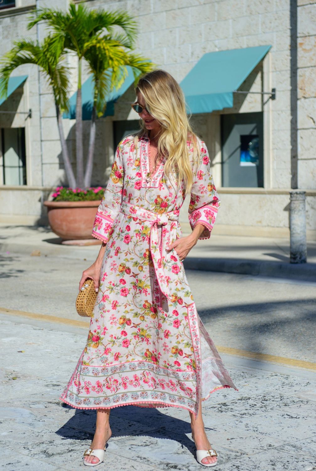 ELIZABETH JAMES Talia dress English gardens