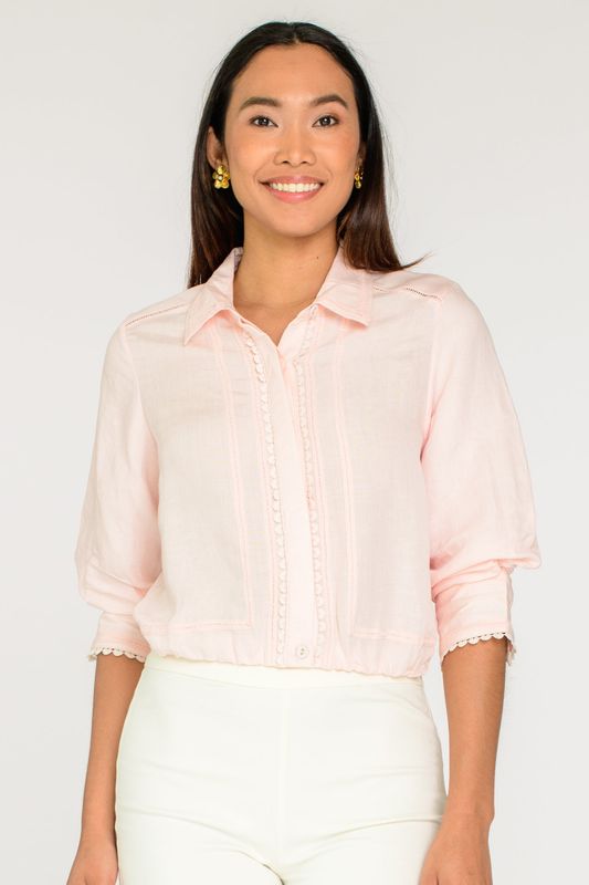 ELIZABETH JAMES Carter top pink sugar