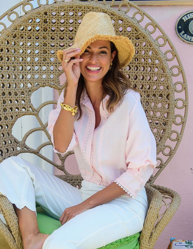 ELIZABETH JAMES Carter top pink sugar ELIZABETH JAMES Carter top pink sugar