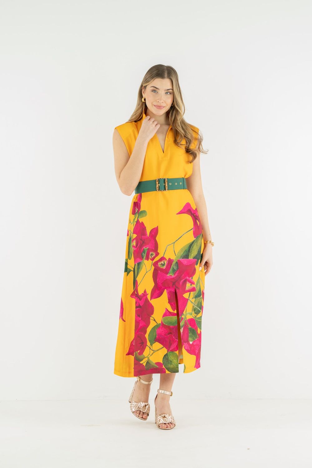 EMILY MCCARTHY Roma Dress - Bougainvillea