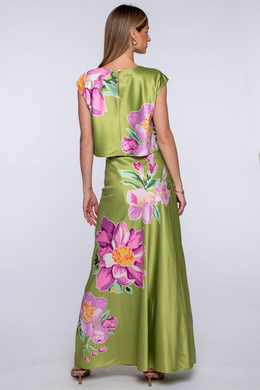 ELIZABETH JAMES Anita Skirt Bias Bouquet