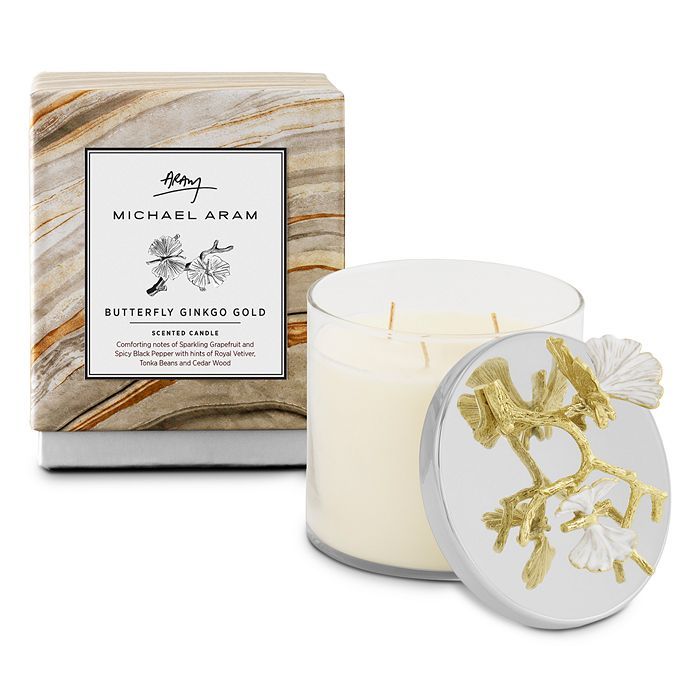 MICHAEL ARAM Butterfly Ginkgo Gold SW Candle MICHAEL ARAM Butterfly Ginkgo Gold SW Candle