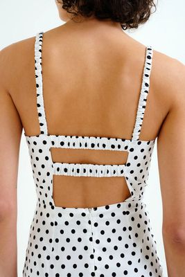 strappy polka dot midi dress product info and reviews & Other Stories - Midi Dress - Women - Viscose/Polyester - 32 EU