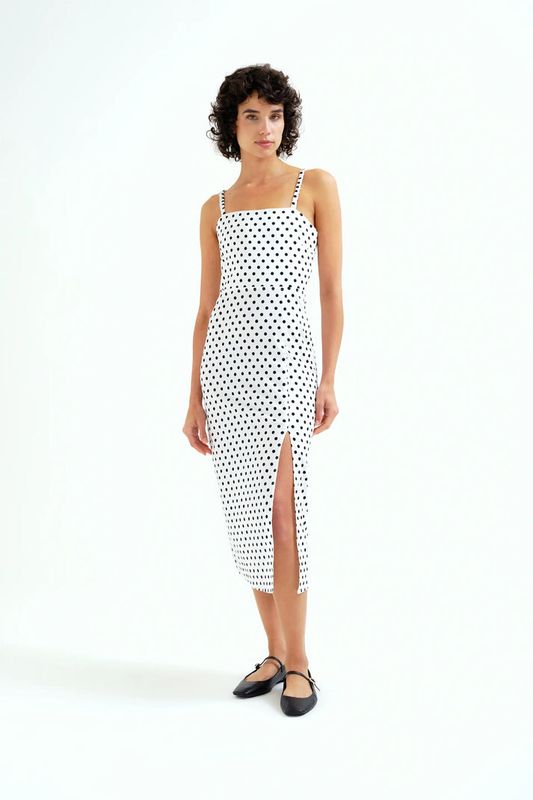 COMPANIA FANTASTICA Polka Dots Strappy Dress COMPANIA FANTASTICA Polka Dots Strappy Dress