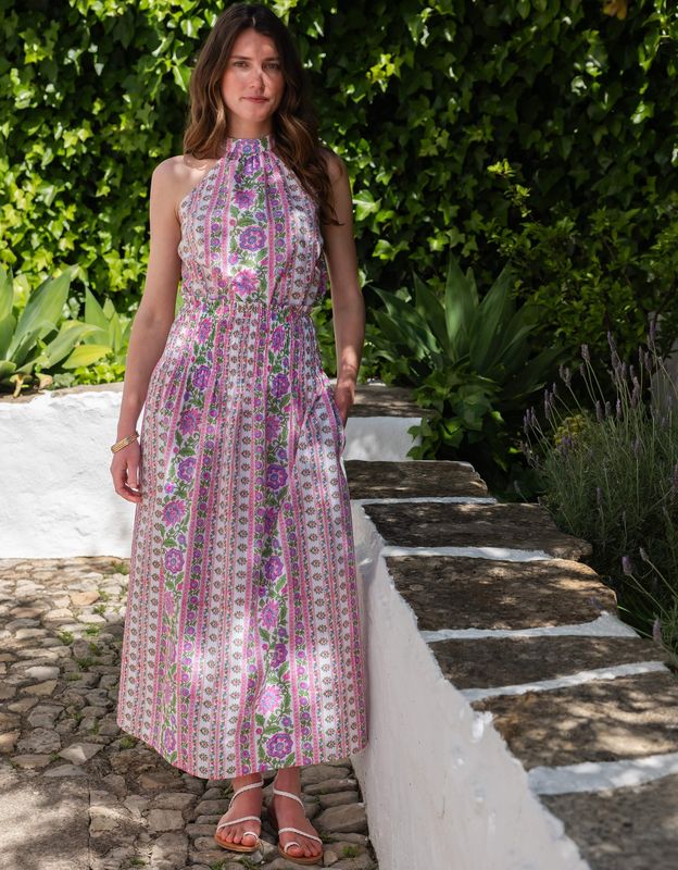PINK CITY PRINTS Alba Skirt Folk Border PINK CITY PRINTS Alba Skirt Folk Border
