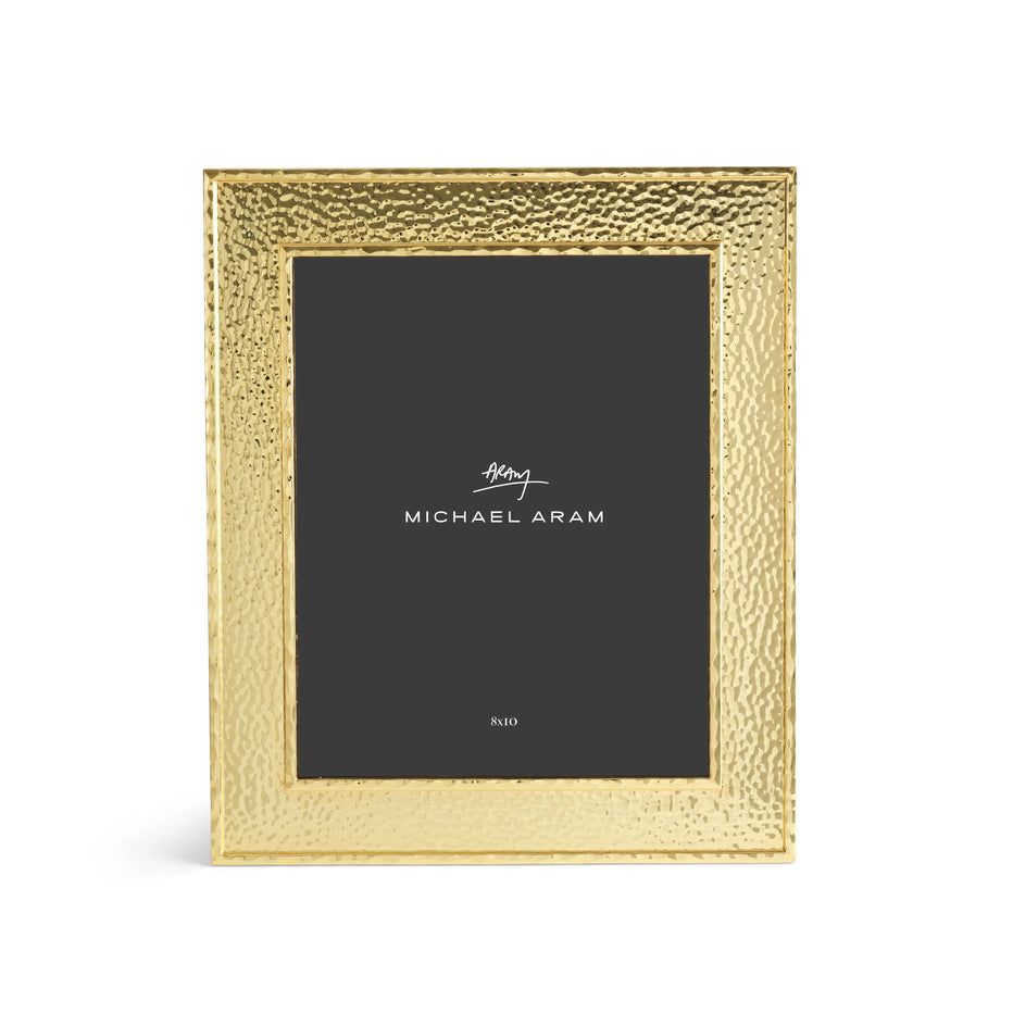 MICHAEL ARAM Hammertone Frame 8x10 gold MICHAEL ARAM Hammertone Frame 8x10 gold