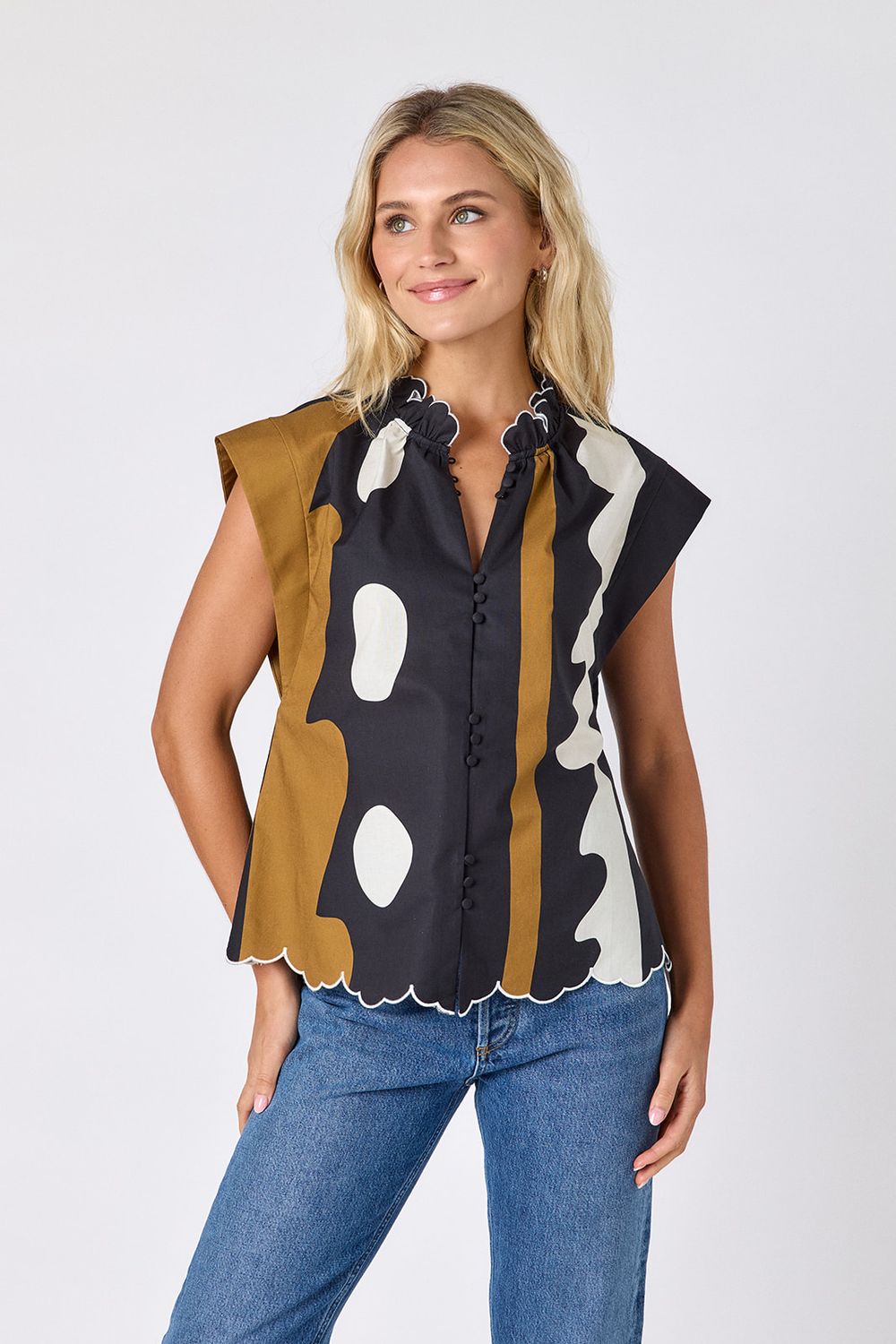 CROSBY Fritzy Top Wild Line CROSBY Fritzy Top Wild Line