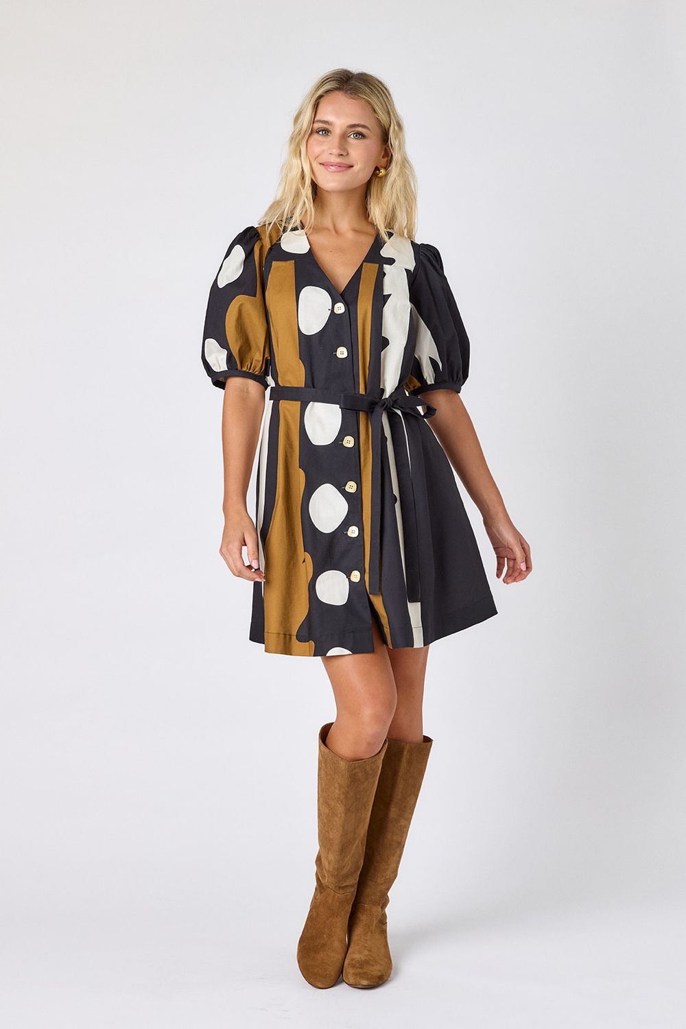 CROSBY Stevie Dress Wild Line CROSBY Stevie Dress Wild Line