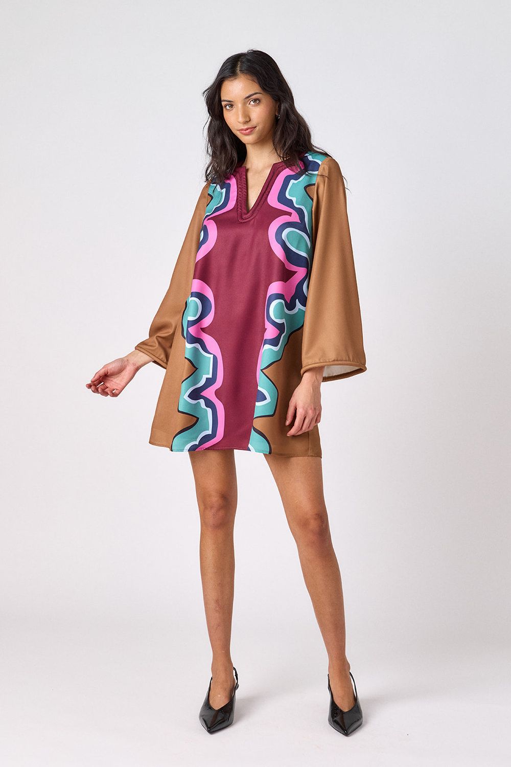 CROSBY Skyler Dress Serpentine CROSBY Skyler Dress Serpentine
