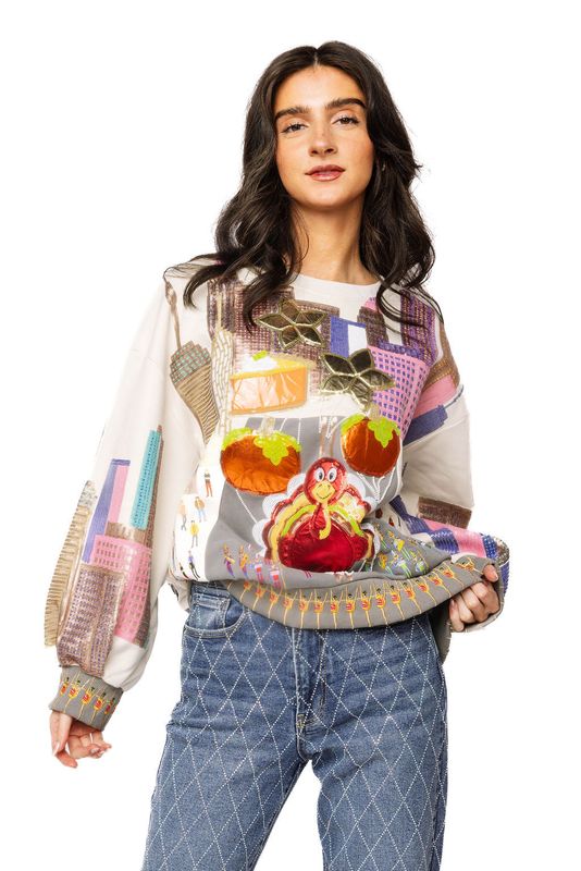 QUEEN OF SPARKLES TG day parade sweatshirt QUEEN OF SPARKLES TG day parade sweatshirt