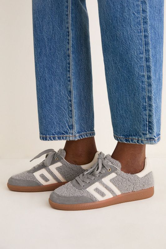 BACK70 Teddy Sneaker Sea White BACK70 Teddy Sneaker Sea White