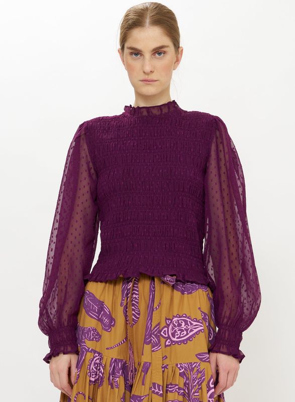 OLIPHANT Willow Top Geneva Plum OLIPHANT Willow Top Geneva Plum