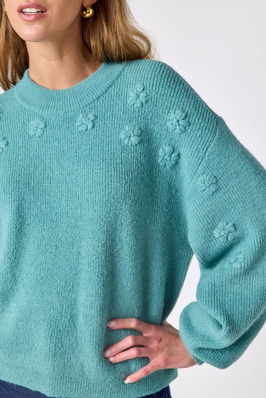 CROSBY Miller Sweater Amazonite