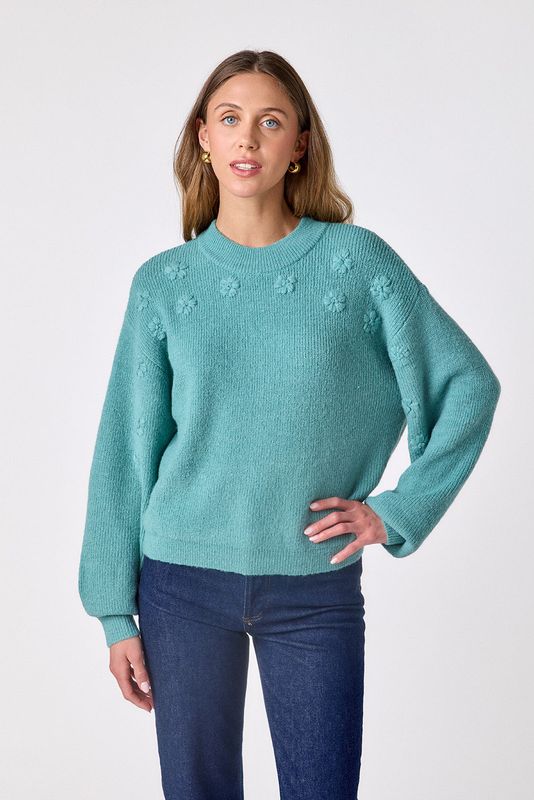 CROSBY Miller Sweater Amazonite CROSBY Miller Sweater Amazonite