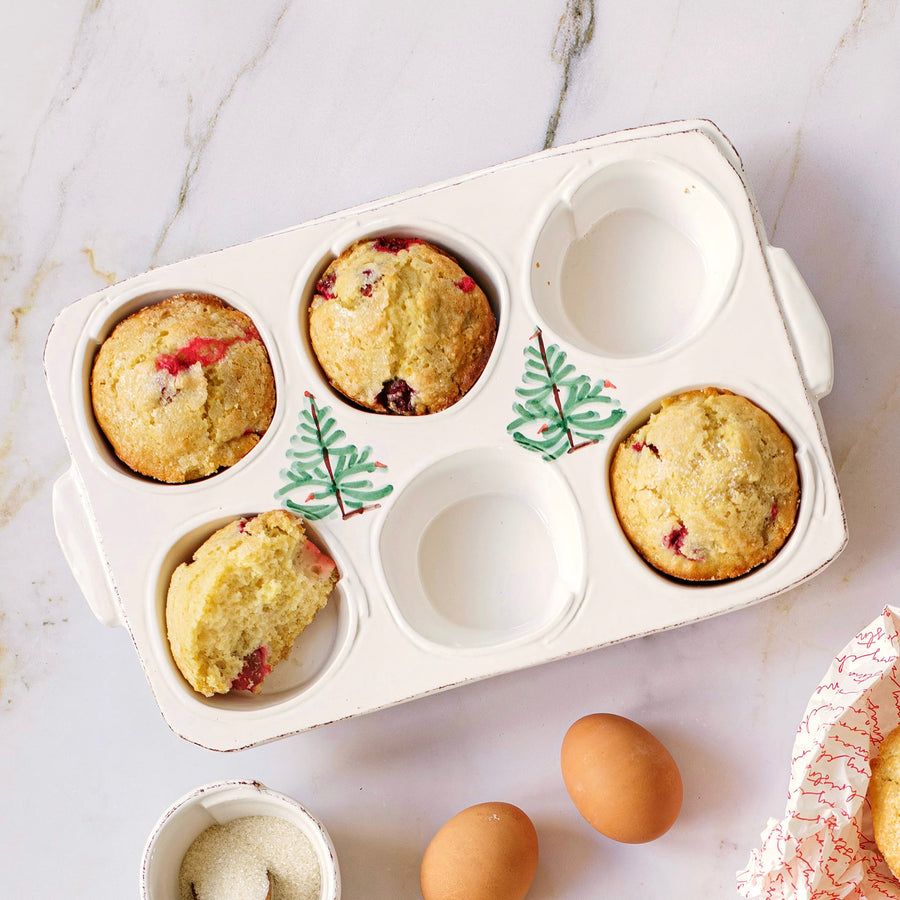 VIETRI Lastra Holiday muffin tin VIETRI Lastra Holiday muffin tin