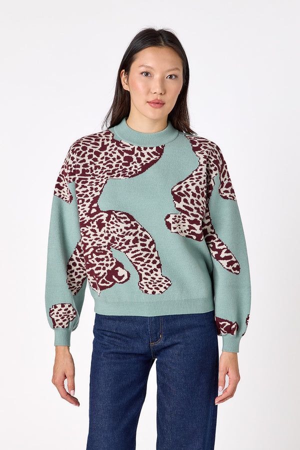 CROSBY Miller Sweater Catwalk Mint