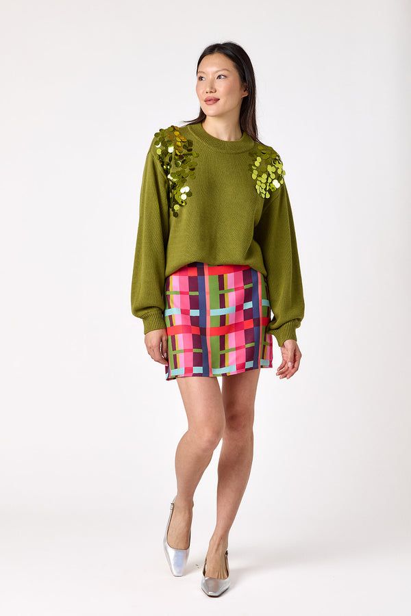 CROSBY Penny Skirt Plaid Parade CROSBY Penny Skirt Plaid Parade