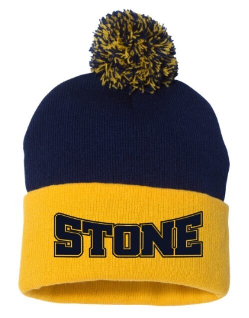 Embroidered beanie