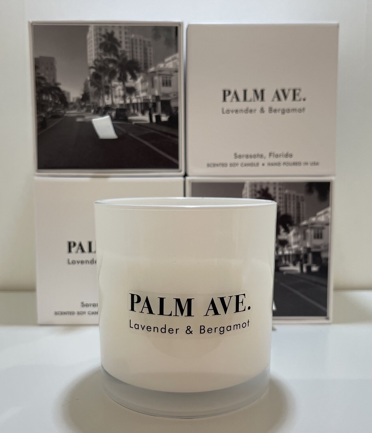 Palm Ave. Lavender &amp; Bergamot Candle 