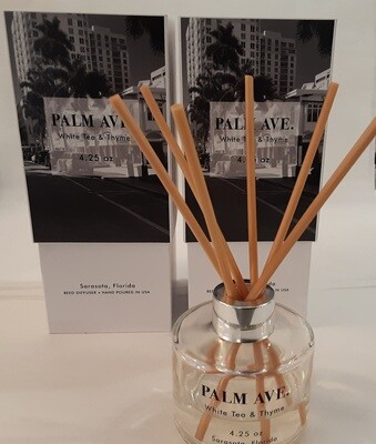 Palm Ave. White Tea &amp; Thyme Diffuser