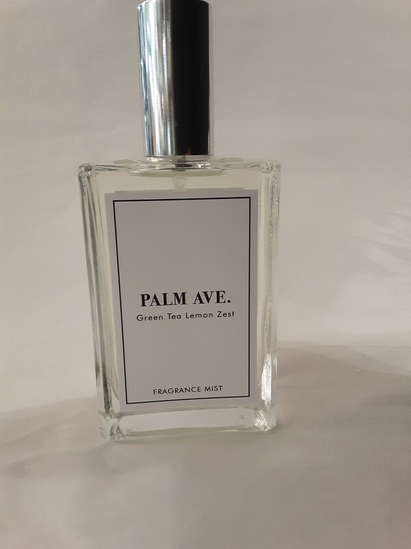Palm Ave. Green Tea &amp; Lemon Zest Linen Spray