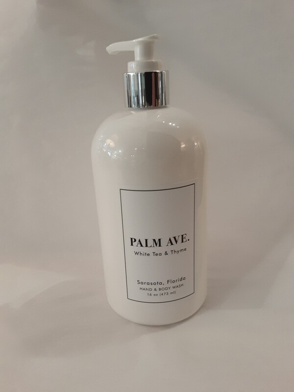 Palm Ave. White Tea &amp; Thyme Hand Soap
