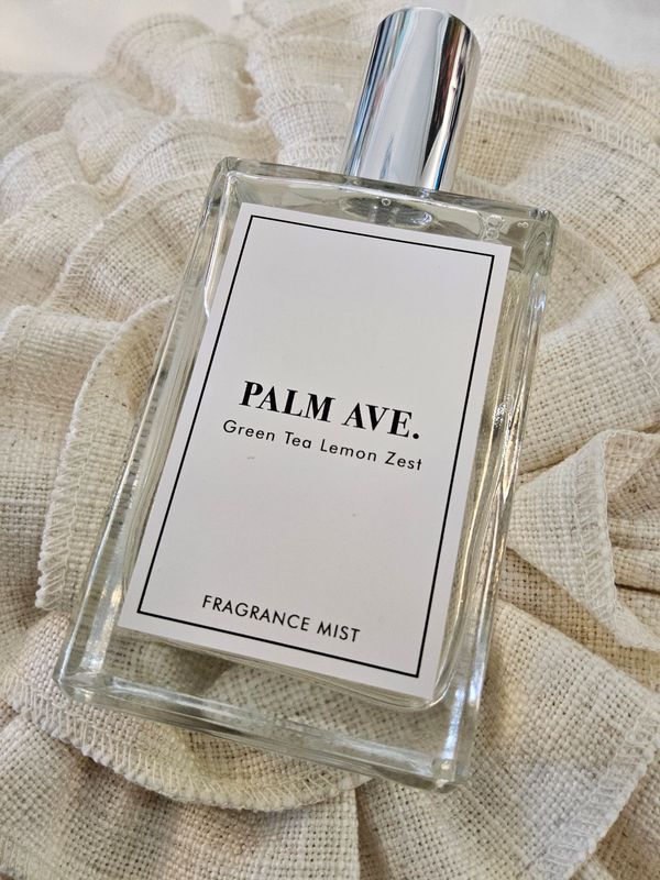 Palm Ave. Green Tea &amp; Lemon Zest Linen Spray 3.4 oz