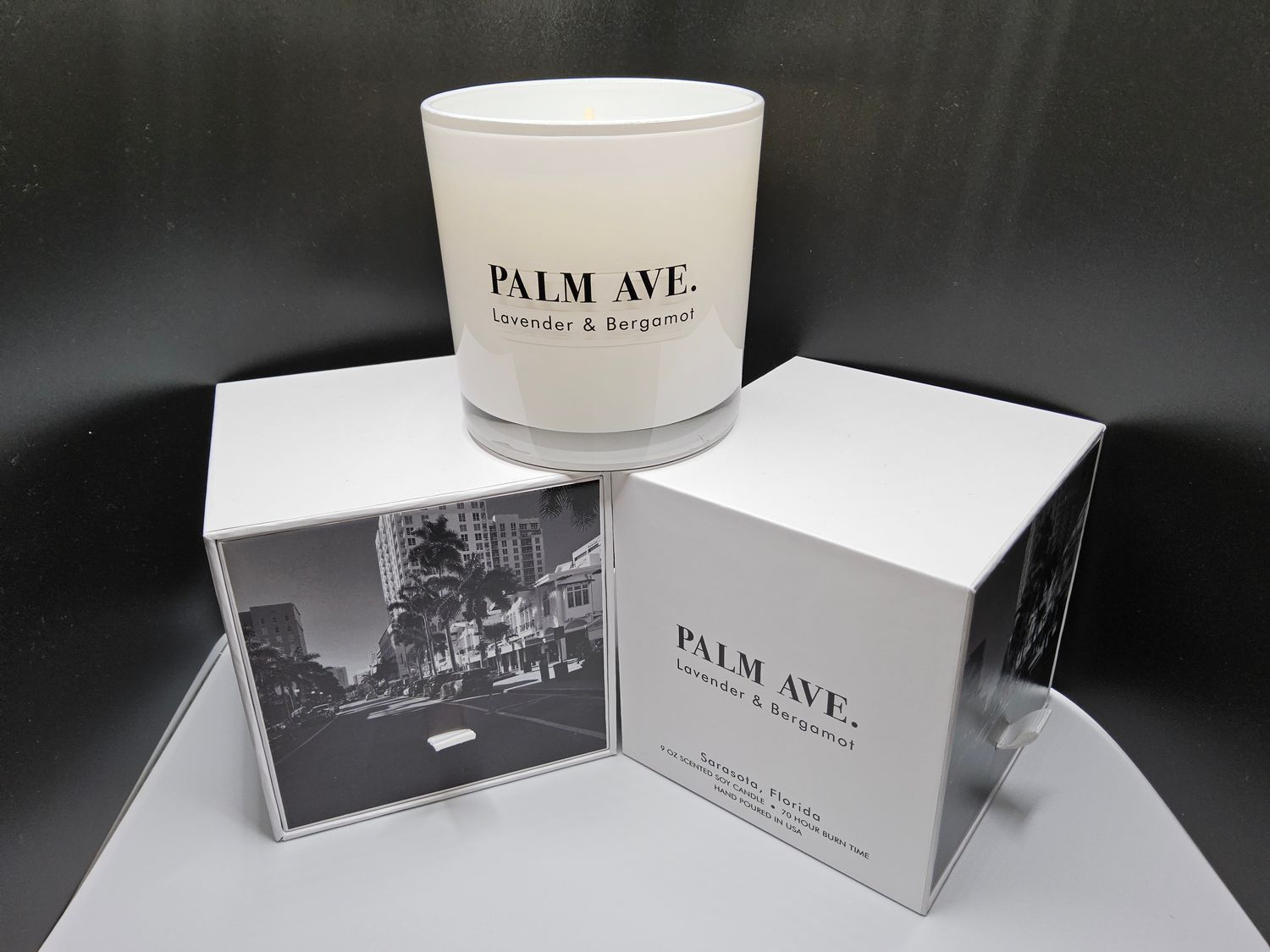 Palm Ave. Lavender &amp; Bergamot Candle 