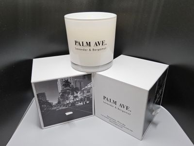 Palm Ave. Lavender &amp; Bergamot Candle 