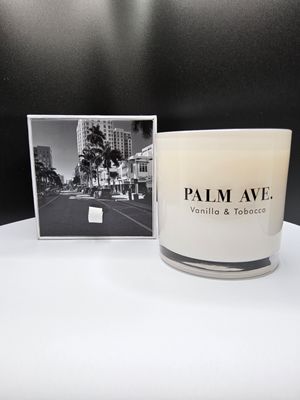 Palm Ave. Vanilla Tobacco Soy Candle