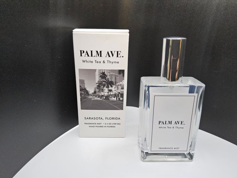 Palm Ave. White Tea &amp; Thyme Linen Spray 3.4 oz