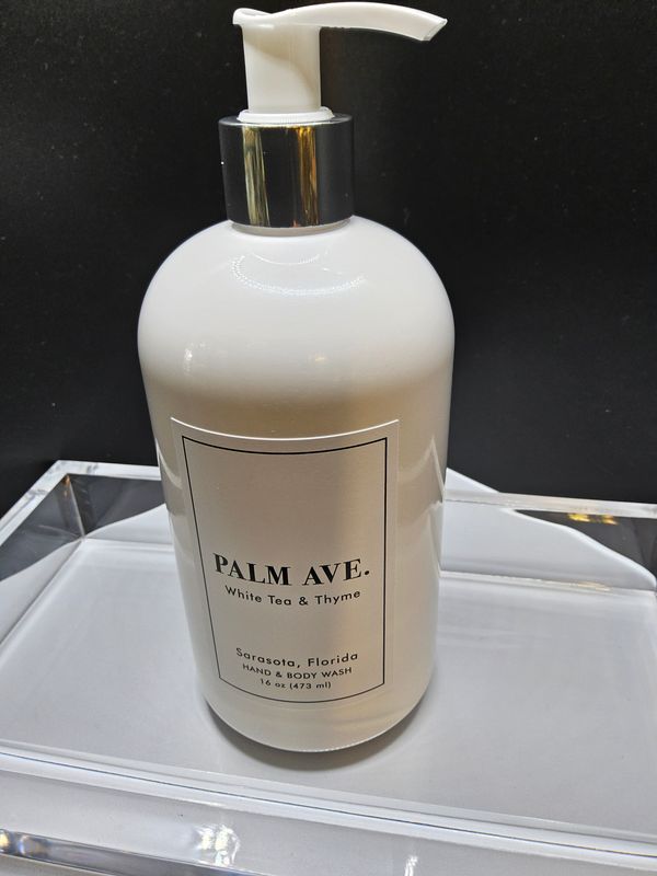 Palm Ave. White Tea &amp; Thyme Hand Soap