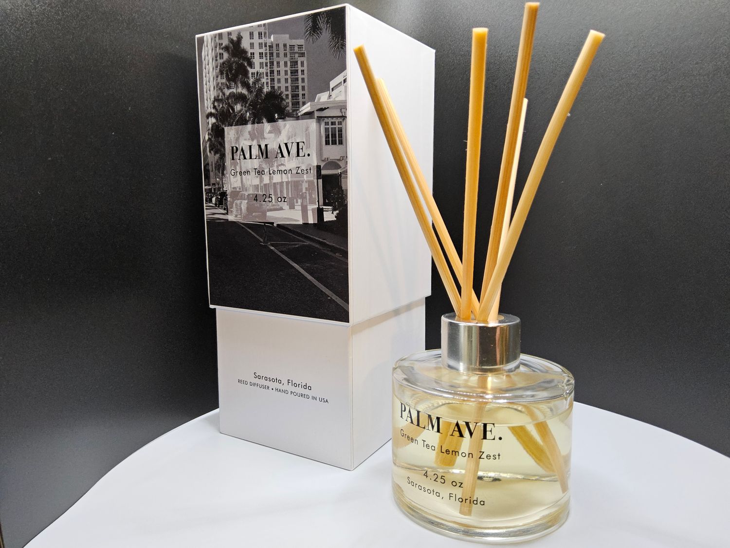 Palm Ave. Green Tea Lemon Zest Diffuser 