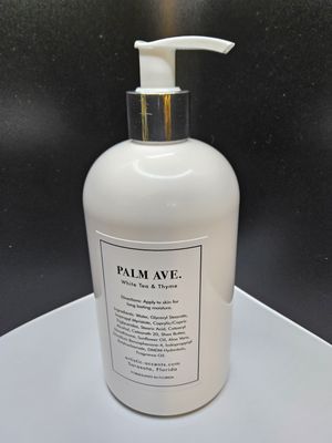Palm Ave. White Tea &amp; Thyme Lotion