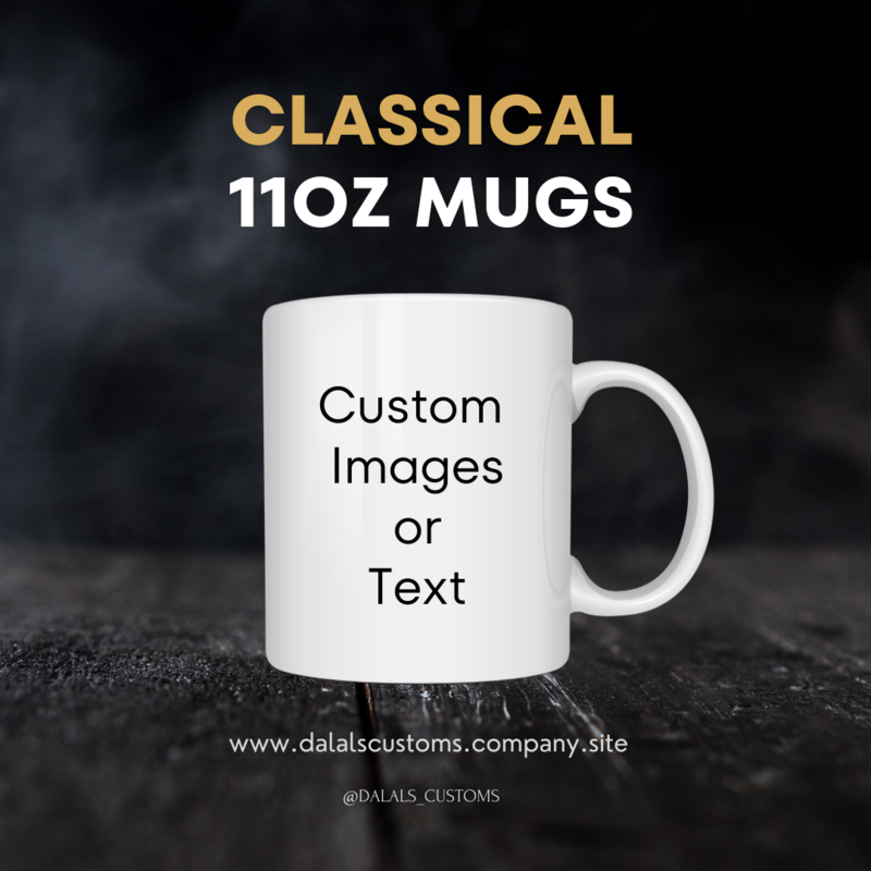 11oz Handmade Custom Mug