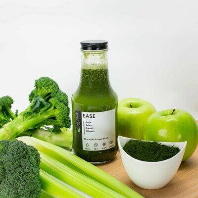 EASE (APPLE, CELERY, BROCCOLI, CHLORELLA ) EASE (APPLE, CELERY, BROCCOLI, CHLORELLA )
