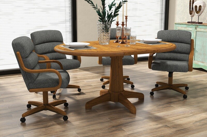 Chromcraft Caster Chair Catalog Dallas Furniture Center
