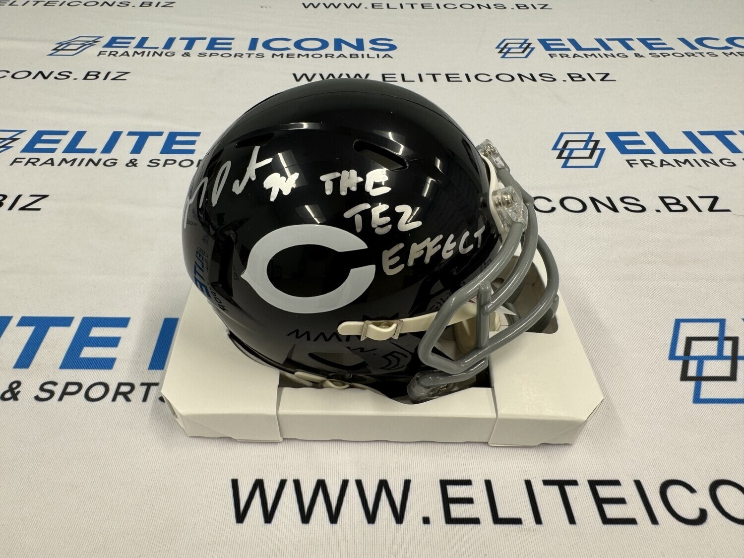 Montez Sweat Signed Chicago Bears Throwback Mini-Helmet w/ 