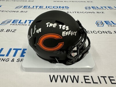 Montez Sweat Signed Chicago Bears Eclipse Mini-Helmet w/ 