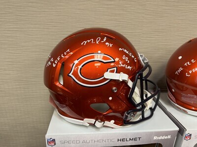 Montez Sweat Signed Chicago Bears Flash Authentic Full-Size Helmet w/ 