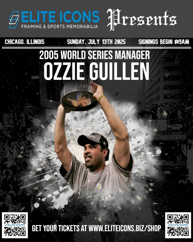 Ozzie Guillen Autograph Ticket (Any item)